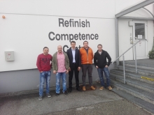 A Process Expert képzés résztvevői: Krzysztof Cap (Szlovákia), Bihari Zsolt (Magyarország), Oleg Voronin (Ukrajna), Boris Tonev (Bulgária), és Tomás Dvorák (Csehország)