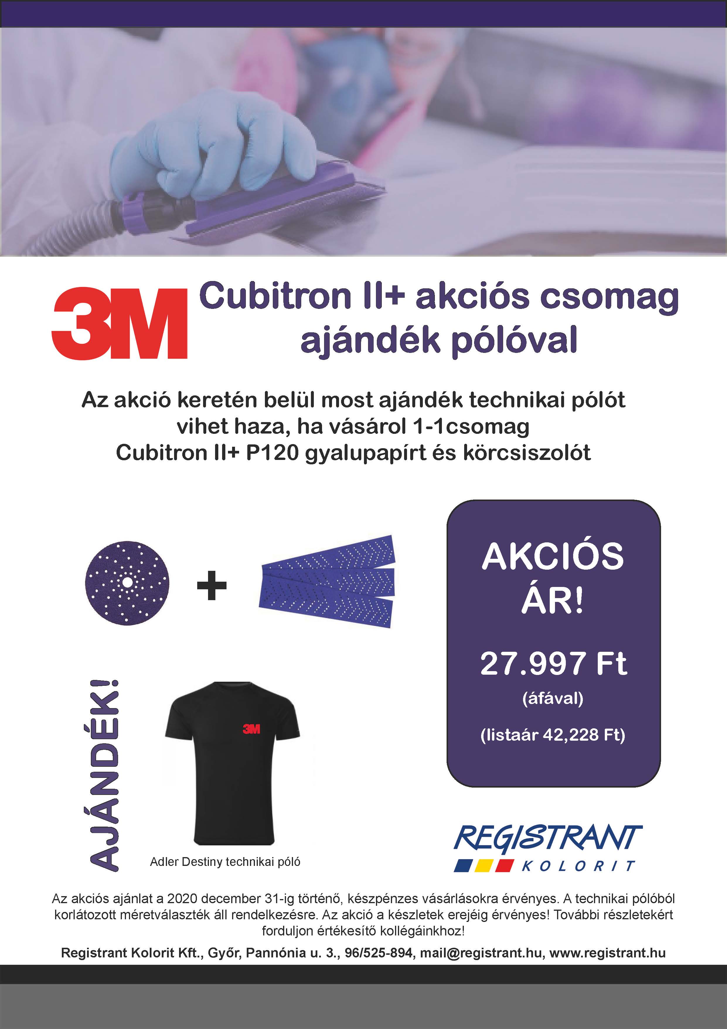 3M cubitron akció 2020 dec szórólap
