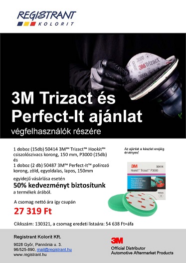 3M Trizact Perfect-It promóciós szórólap